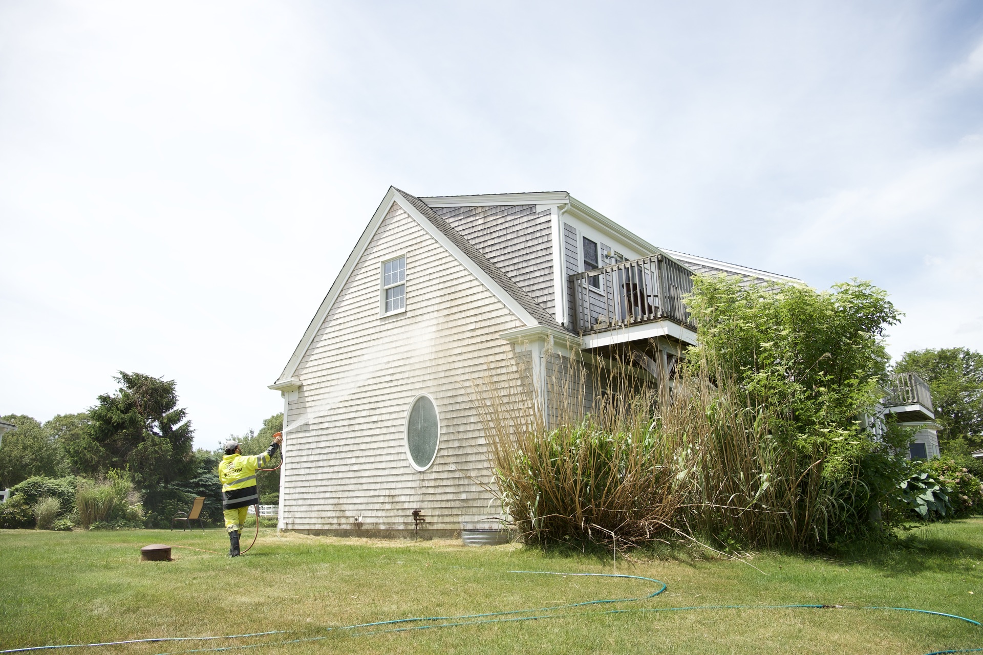 Coastal Cape Cod home exterior